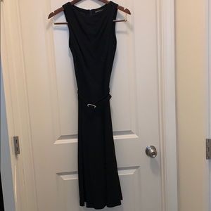 Ralph Lauren black label belted cocktail dress